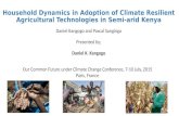 Household Dynamics in Adoption of Climate Resilient Agricultural Technologies in Semi-arid Kenya