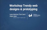 Workshop 11: Trendy web designs & prototyping