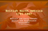 British North America 1791-1867