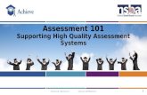 Assessment 101 Parts 1 & 2