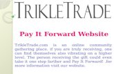 Pay it forward website