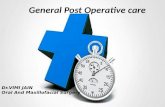 general post operative care