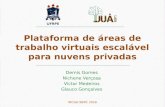 Plataforma de áreas de trabalho virtuais escalável para nuvens privadas - WCGA - SBRC 2016