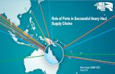 Steve Lewis - North Qld Bulk Ports - Role of Ports in Successful Heavy Haul Supply Chains
