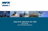 Considerations for choosing a data link for UAV