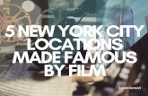 5 New York City Locations Made Famous By Film | Louis Ceruzzi