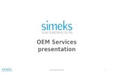 Simeks OEM services - Balloon Catheter Company