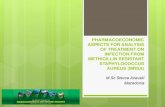 Pharmacoeconomic aspects for treatment of MRSA