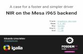 NIR on the Mesa i965 backend (FOSDEM 2016)