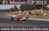 F1 Mexico GP Live Stream