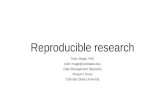 Intro to Reproducible Research