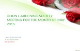 Doon gardening society ppt