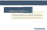 Benchmarking Best Practices - ProAction Group