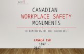 Major Safety Incidents in Canada    The Last 150 Years
