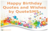 Happy birthday wishes, Quotes and Images