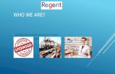 Regent Trading FZE - Corporate Presentation