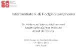 Easo workshop Hodgkin Lymphoma case presentation