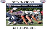 STEVEN CIOCCI USA FOOTBALL OFFENSIVE LINE MANUAL