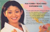 Top Funny Teaching Experiences
