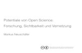 Potentiale von Open Science: Forschung, Sichtbarkeit und Vernetzung