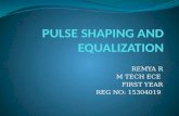 pulse shaping and equalization