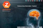 Outsourcing Automation System Zemsania