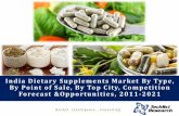 India Dietary Supplements Market 2021 - brochure