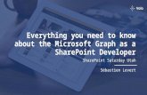 SPS Utah - Everything your need to know about the Microsoft Graph as a SharePoint developer