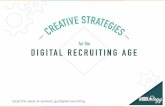 Creative Strategies for the Digital Recruiting Age