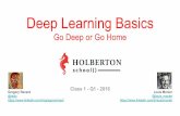 DL Classe 1 - Go Deep or Go Home