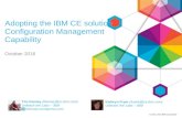 Adopting the IBM Continuous Engineering (CE) solution Configuration Management Capability