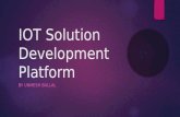 Iot Solution Development Platform