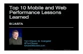 Top 10 mobile and web perf lessons-Toronto