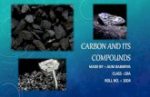 Carbon and its compounds by Aum Babariya