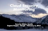 Cloud Security Monitoring at Auth0 - Security BSides Seattle