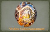 Vishnu sahastranamam   meaning in english