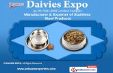 Stainless Steel Petware by Daivies Expo, New Delhi