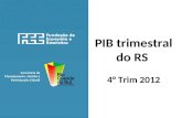 Em 2012, devido à seca, PIB do RS apresentou queda de 1,8%; valor alcançou R$ 296,34 bilhões