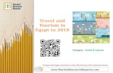 Travel and Tourism in Egypt to 2018