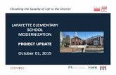 Lafayette School Envelope & Community Meeting Presentation (October 1, 2015)
