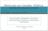 Os grandes agregados da segurança social em Portugal