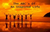 The ABC's of An Inspired Life