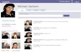 Michael Jackson's Facebook.