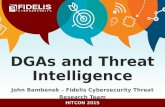 HITCON 2015 - DGAs, DNS and Threat Intelligence