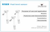Fuel level sensor for telematics integration