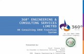 360 Degree Engineering Consulting Services Limited -HR Consulting Franchise System