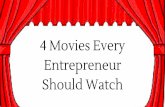 4 Movies Every Entrepreneur Should Watch