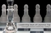 Leadership Style: Strengths Based Leadership