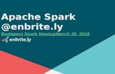 Budapest Spark Meetup - Apache Spark @