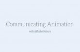 Communicating animation slides
